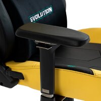 Игровое (геймерское) кресло Evolution Nomad PRO Cyberpunk Core (черный/желтый) - Изображение №11 — Chaika Market