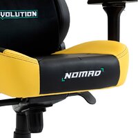 Игровое (геймерское) кресло Evolution Nomad PRO Cyberpunk Core (черный/желтый) - Изображение №13 — Chaika Market