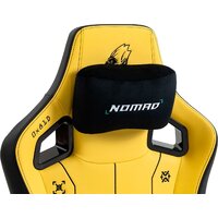 Игровое (геймерское) кресло Evolution Nomad PRO Cyberpunk Core (черный/желтый) - Изображение №9 — Chaika Market