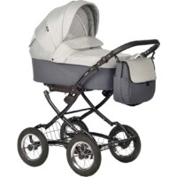 Коляска-люлька Indigo Blues Classic (Bl 03, серый) - Изображение №1 — Chaika Market