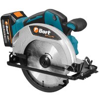 Дисковая (циркулярная) пила Bort BHK-21Li-185 (с 2-мя АКБ) — Chaika Market