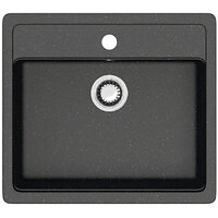 Кухонная мойка Berge BR-5750 + Like F8007122 (черный) - Изображение №2 — Chaika Market