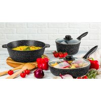 Ковш Elan Gallery Гармония вкуса 120143 (черный мрамор) - Изображение №7 — Chaika Market