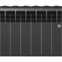 Биметаллический радиатор Royal Thermo BiLiner 350 Noir Sable (6 секций) - Изображение №2 — Chaika Market
