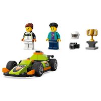 Конструктор LEGO City 60399 Зеленый гоночный автомобиль - Изображение №4 — Chaika Market