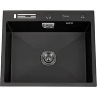 Кухонная мойка Diadonna DS5060BL (с сифоном) — Chaika Market