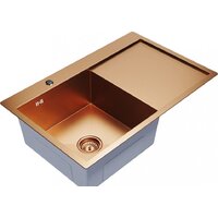 Кухонная мойка Mixline Pro 552921 (бронза, с сифоном) - Изображение №2 — Chaika Market