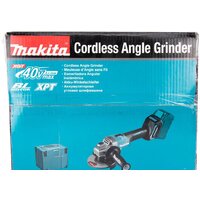 Угловая шлифмашина Makita GA005GM201 (с 2-мя АКБ) - Изображение №13 — Chaika Market