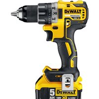 Дрель-шуруповерт DeWalt DCD791P2 (с 2-мя АКБ 5 Ah) - Изображение №1 — Chaika Market