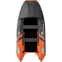 Моторно-гребная лодка Gladiator E350PRO (оранжевый/темно-серый) — Chaika Market