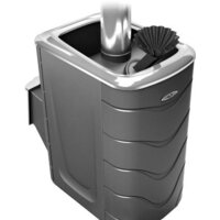 Банная печь Термофор Гейзер 2014 Inox ДН ЗК (антрацит) — Chaika Market