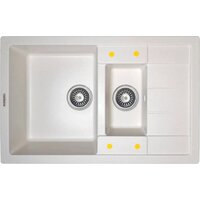 Кухонная мойка Ecoshtein Rechteck 781.5 (латте) — Chaika Market