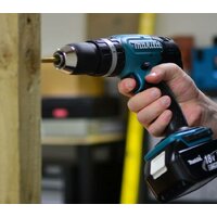 Ударная дрель-шуруповерт Makita DHP453RAJ (с 2-мя АКБ 2 Ач, кейс) - Изображение №9 — Chaika Market