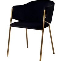 Стул M-City Dill 629M05377 (Momo-47 черный/золотой) — Chaika Market