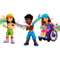 Конструктор LEGO Friends 41751 Скейт-парк - Изображение №8 — Chaika Market