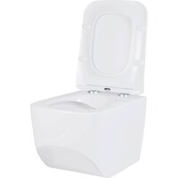 Унитаз подвесной Roxen Boro в комплекте с инсталляцией StounFix Dual Fresh 6 в 1 540025 (кнопка: белый глянец) - Изображение №5 — Chaika Market