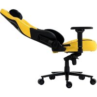 Игровое (геймерское) кресло Evolution Nomad PRO Cyberpunk Bloodhound (черный/желтый) - Изображение №14 — Chaika Market