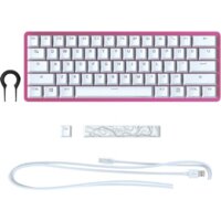 Клавиатура HyperX Alloy Origins 60 Pink (HyperX Red, нет кириллицы) - Изображение №2 — Chaika Market