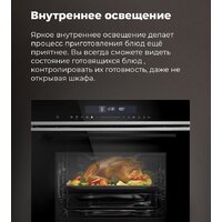 Электрический духовой шкаф MAUNFELD MEOR7217SMB - Изображение №20 — Chaika Market