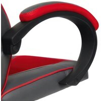 Игровое (геймерское) кресло TetChair Racer Gt (кожзам/ткань, металлик/красный) - Изображение №10 — Chaika Market