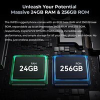 Телефон Oukitel WP35 8GB/256GB (серый) - Изображение №5 — Chaika Market