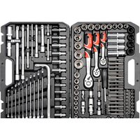 Универсальный набор инструментов Yato YT-38872 (128 предметов) - Изображение №2 — Chaika Market