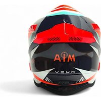 Мотошлем AIM RH855 Fiber Glass Vexo RH855V-BRB-XL (XL, красный/синий) - Изображение №4 — Chaika Market