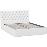 Кровать Трия Скарлет универсальная тип 1 160x200 (кожзам белый) - Изображение №2 — Chaika Market