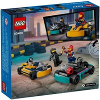 Конструктор LEGO City 60400 Картинг и гонщики - Изображение №8 — Chaika Market
