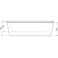 Ванна Cezares Metauro Central 180x80 - Изображение №4 — Chaika Market