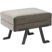 Банкетка Hype Mebel Битл (черный/серый) — Chaika Market