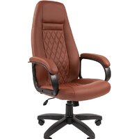 Офисное кресло CHAIRMAN 950LT (коричневый) — Chaika Market