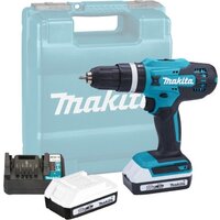 Ударная дрель-шуруповерт Makita HP488D006 (с 2-мя АКБ, кейс) — Chaika Market