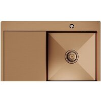 Кухонная мойка Mixline Pro 552920 (бронза, с сифоном) — Chaika Market