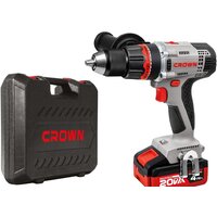 Дрель-шуруповерт Crown CT21076HMX-4 BMC (с 2-мя АКБ, кейс) — Chaika Market