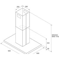 Кухонная вытяжка Elica Spot Plus Island IX/A/90 [PRF0097375] - Изображение №11 — Chaika Market