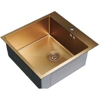 Кухонная мойка Mixline Pro 550549 (бронза, с сифоном) — Chaika Market