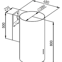 Кухонная вытяжка MAUNFELD Lee Side (C) 39 (белый) - Изображение №13 — Chaika Market