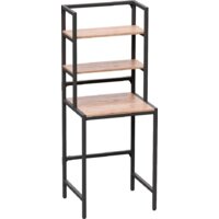  Millwood Этажерка Венеция 60 (дуб табачный craft/черный) — Chaika Market