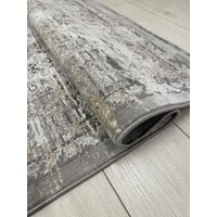 Ковер для жилой комнаты Radjab Carpet Афина Прямоугольник 9010A 12823RK (3x5, Grey/Beige) - Изображение №5 — Chaika Market