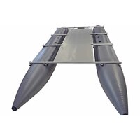 Катамаран Вольный ветер Ямал-470 с палубой (серый) - Изображение №4 — Chaika Market