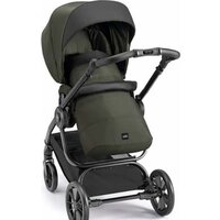 Универсальная коляска CAM Infinito (2 в 1, оливковый/рама матовый черный) - Изображение №2 — Chaika Market