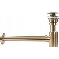 Сифон Rea Klik-Klak REA-A8586 (матовое золото) - Изображение №2 — Chaika Market