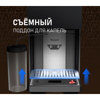 Кофемашина Weissgauff WCM-340 TFT Automatic Touch Cappuccino Nero - Изображение №20 — Chaika Market