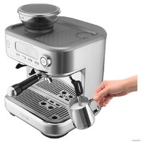 Рожковая кофеварка Sencor SES 6050SS - Изображение №4 — Chaika Market