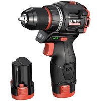 Дрель-шуруповерт ELITECH CD 12L2 E2201.038.01 (с 2-мя АКБ, кейс) — Chaika Market