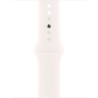 Умные часы Apple Watch Series 11 42 мм (алюминиевый корпус, розовое золото/легкие румяна, спортивный силиконовый ремешок M/L) - Изображение №3 — Chaika Market