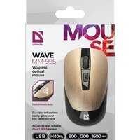 Мышь Defender Wave MM-995 (золотистый) - Изображение №7 — Chaika Market