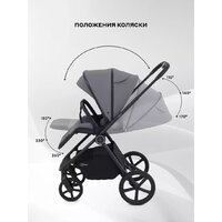 Универсальная коляска Rant Teo 2в1 RA120 (серый) - Изображение №11 — Chaika Market