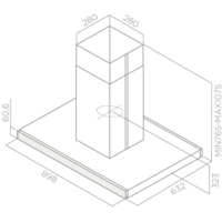 Кухонная вытяжка Elica JOY ISLAND BLIX/A/90 - Изображение №4 — Chaika Market
